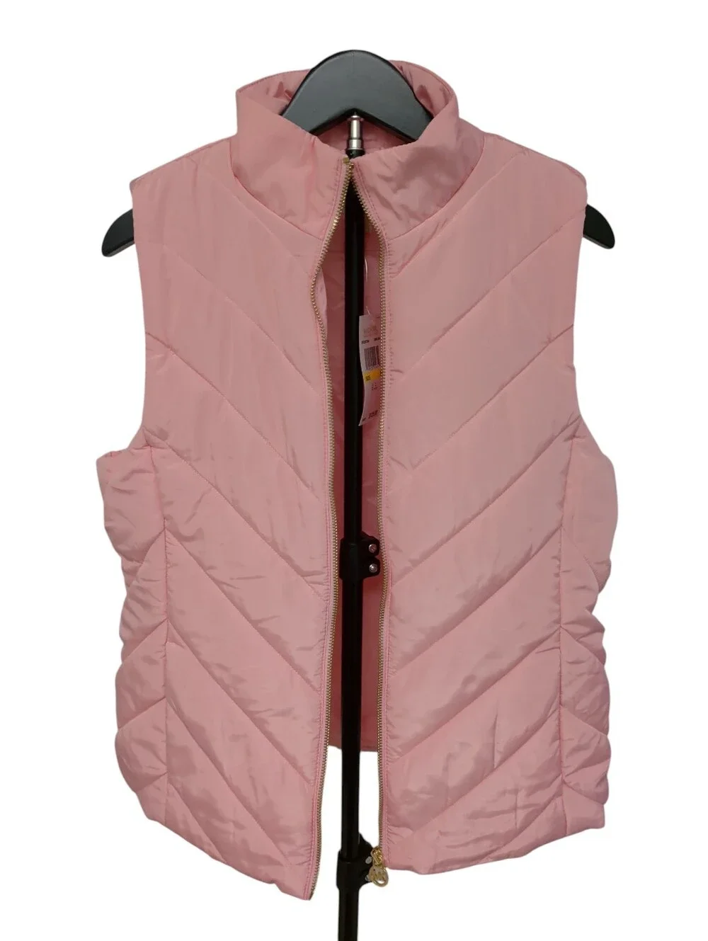 Retail $125 New Michael Kors Pink Puffer Vest Jacket